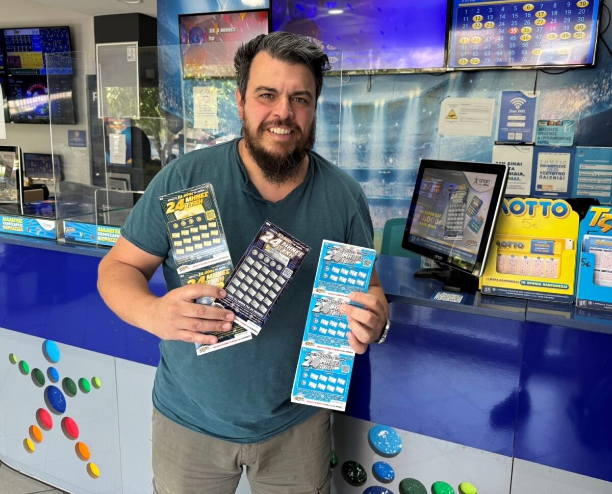 Οι λαχνοί της νέας οικογένειας ΣΚΡΑΤΣ «24 ΜΗΝΕΣ ΤΥΧΗ» χαρίζουν θησαυρό 50.000 ευρώ κάθε μήνα για 2 χρόνια
