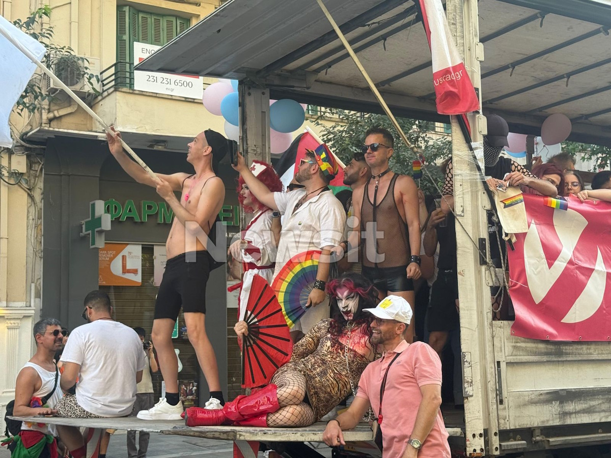 Παρέλαση υπερηφάνειας της LGBTQI+ κοινότητας στα πλαίσια του Thessaloniki Pride