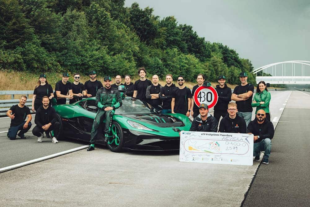 Ρεκόρ επιδόσεων για το Rimac Nevera R