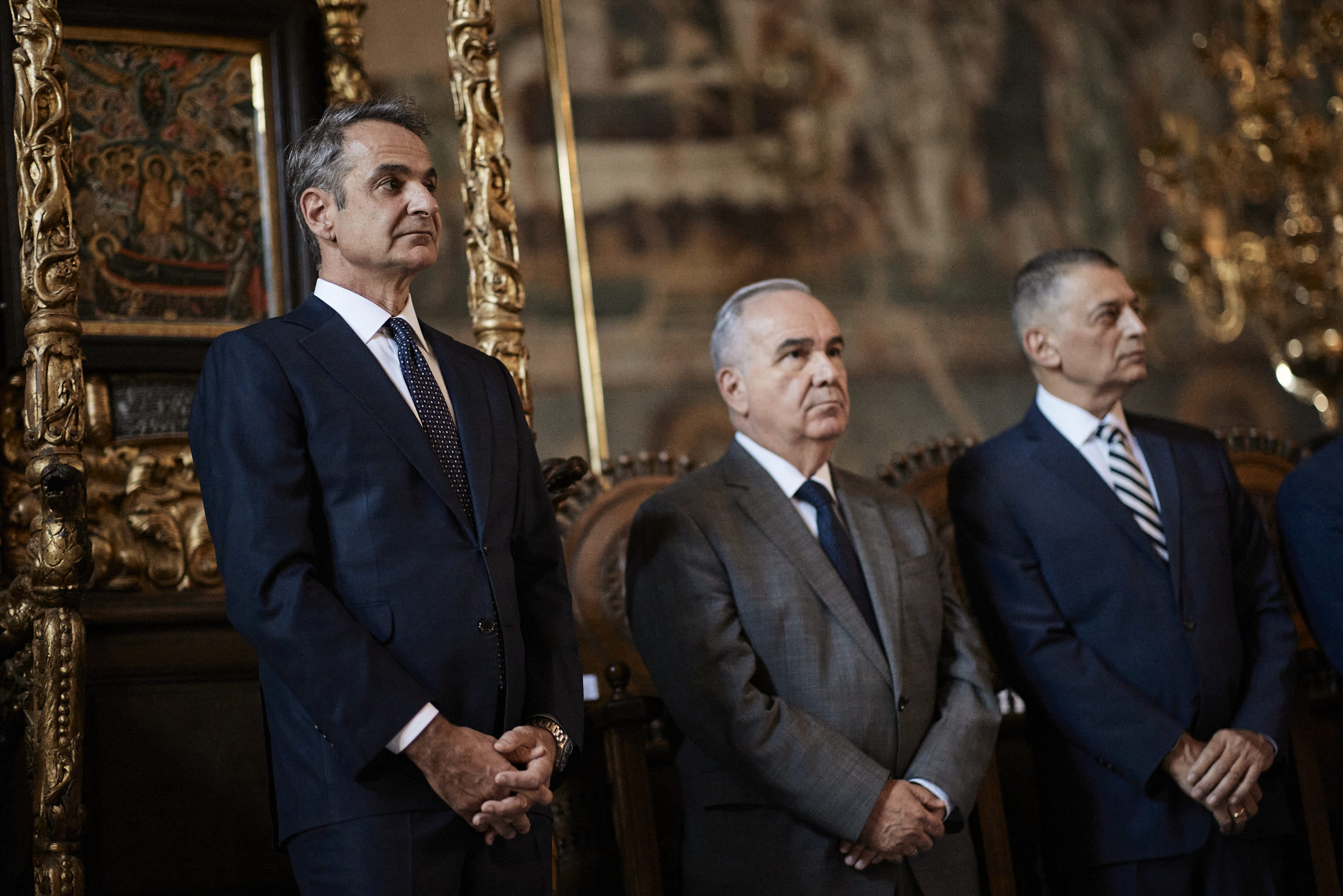 Μητσοτάκης: Προσκύνησε στην Ιερά Μονή Βατοπεδίου – Δείτε στιγμιότυπα