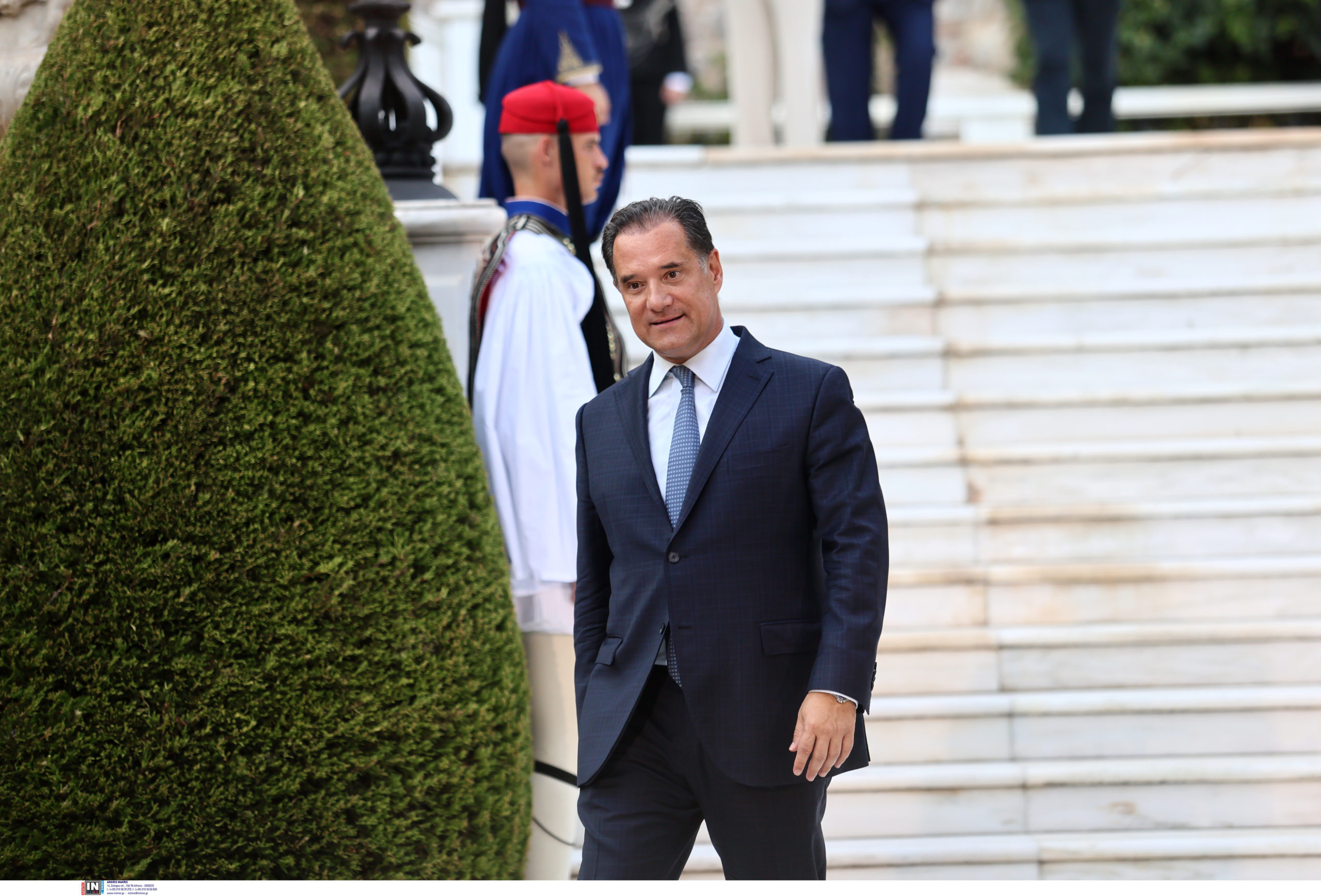 αποκατάσταση της δημοκρατίας, Προεδρικό Μέγαρο, δεξίωση 