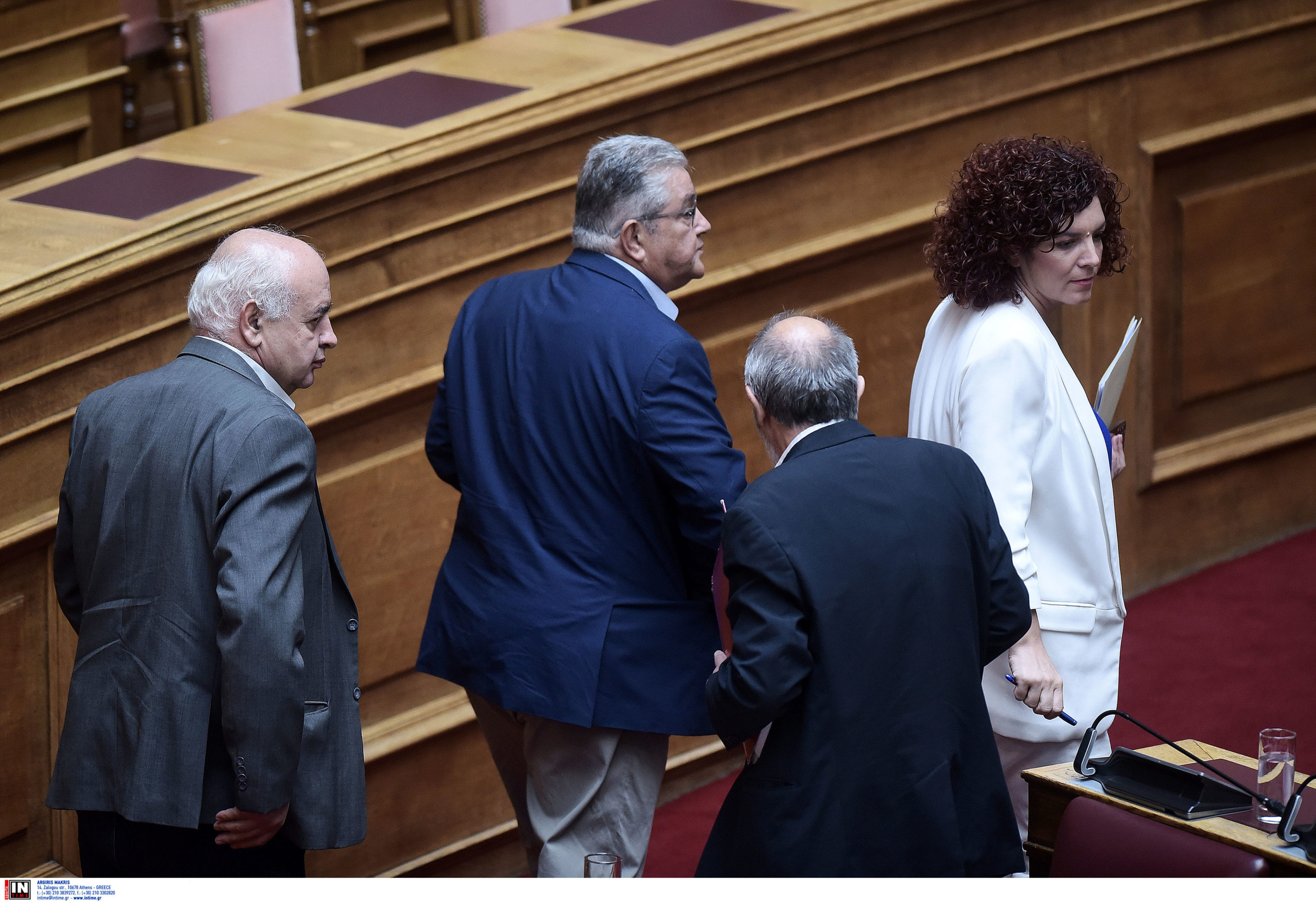ΚΚΕ: Έφυγε από τη συνεδρίαση της Βουλής για τη δημιουργία Εξεταστικής Επιτροπής για τον ΟΠΕΚΕΠΕ