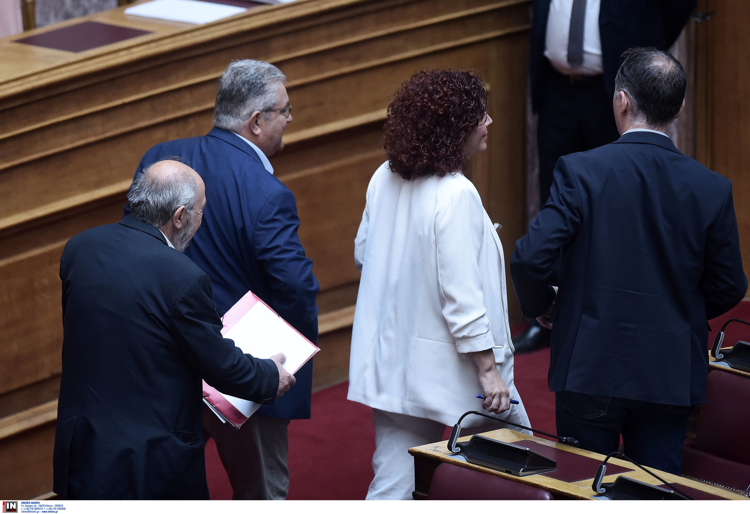 ΚΚΕ: Έφυγε από τη συνεδρίαση της Βουλής για τη δημιουργία Εξεταστικής Επιτροπής για τον ΟΠΕΚΕΠΕ