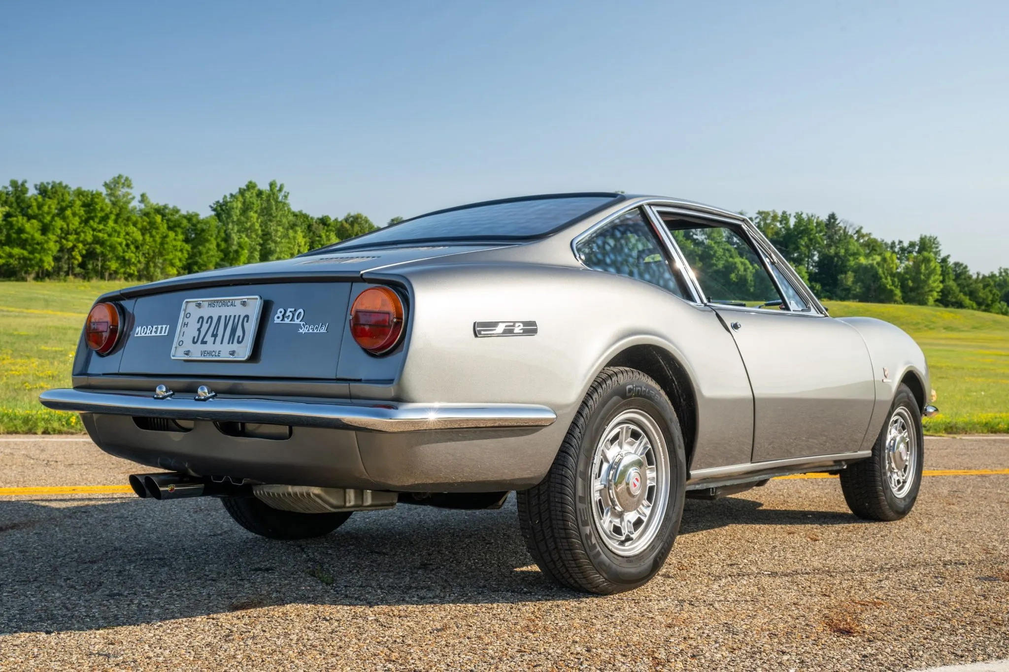 Moretti 850 Sportiva Coupé 1965-1971, φιλοσοφία επισκόπου, ψυχή μυλωνά 25 Moretti 850 Sportiva Coupé