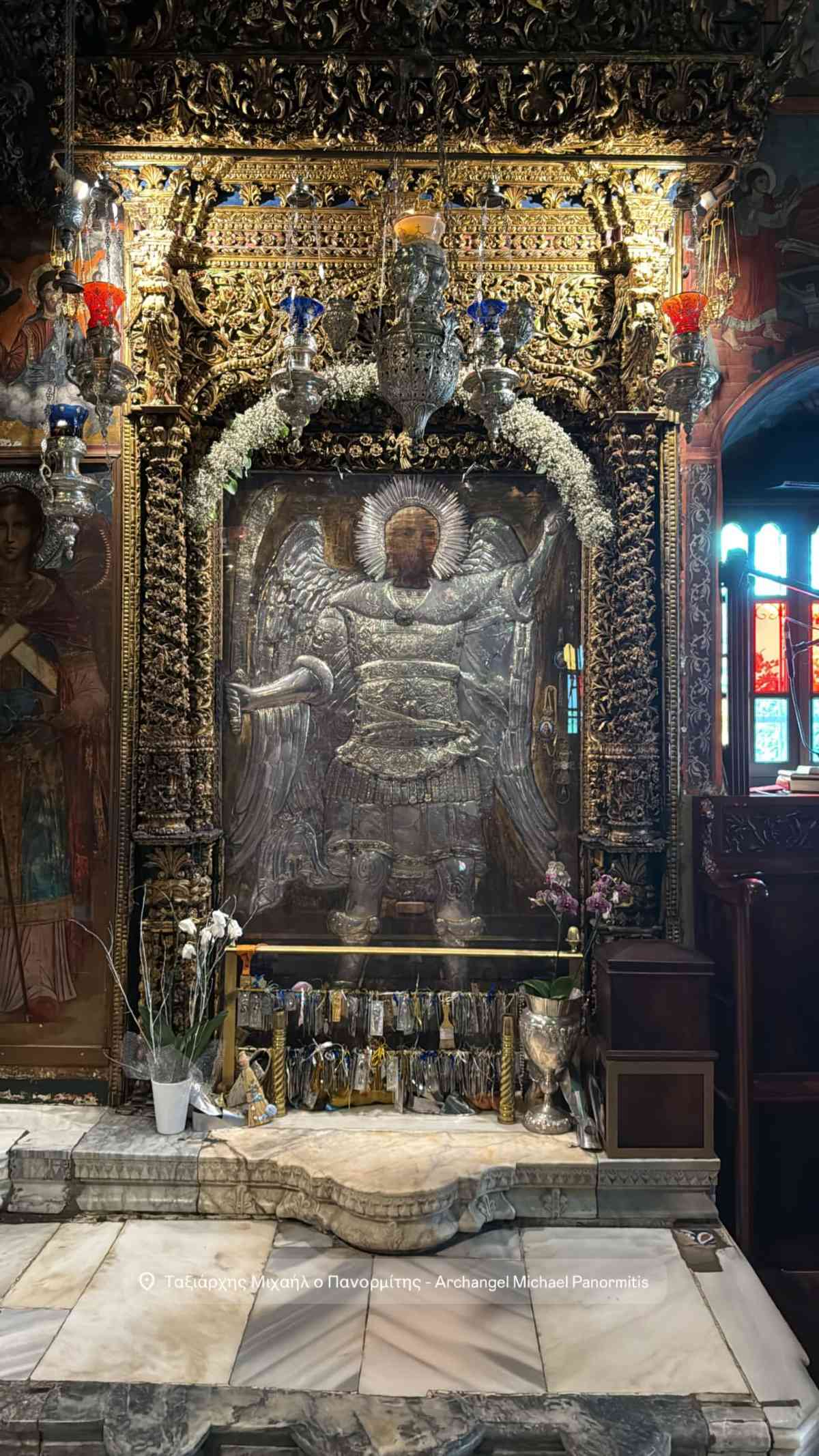 Ο Νίκος Οικονομόπουλος στη Σύμη