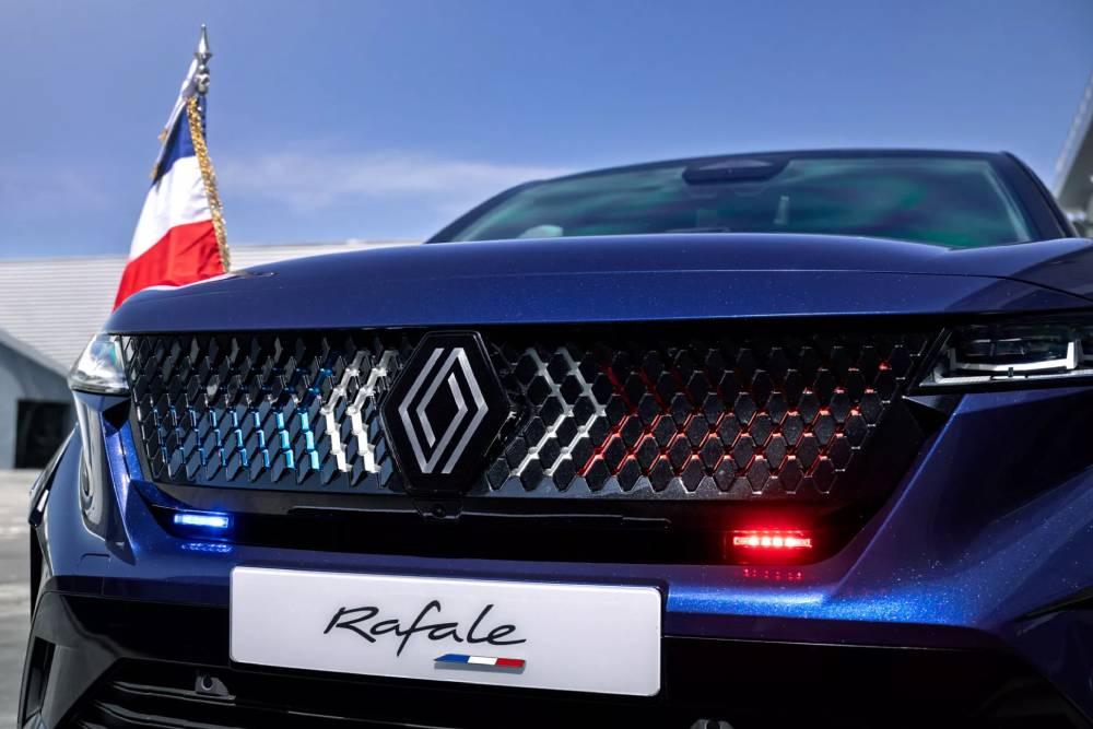 Το ξεχωριστό Renault Rafale του Εμανουέλ Μακρόν