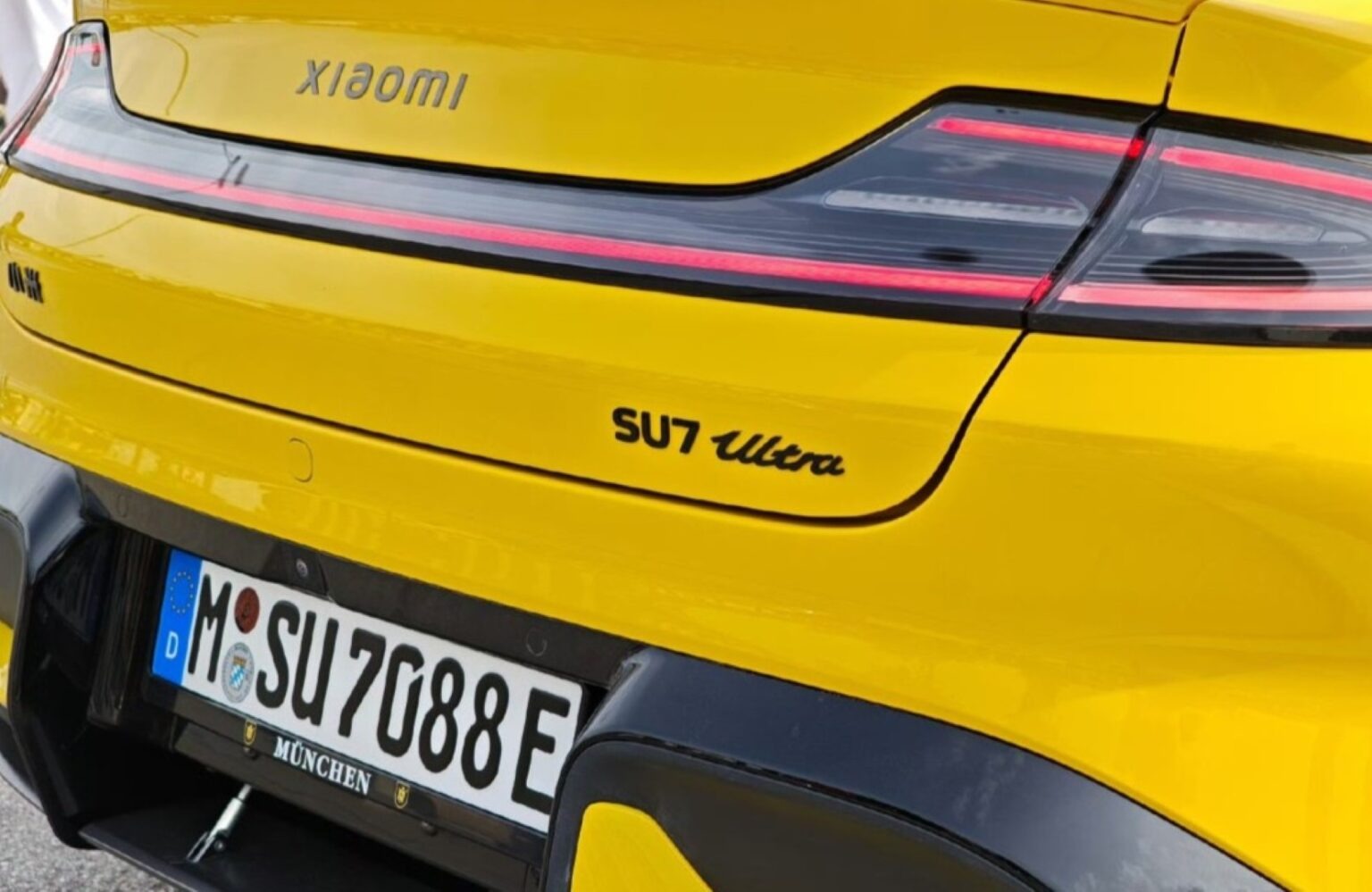 Xiaomi SU7 Ultra Europe