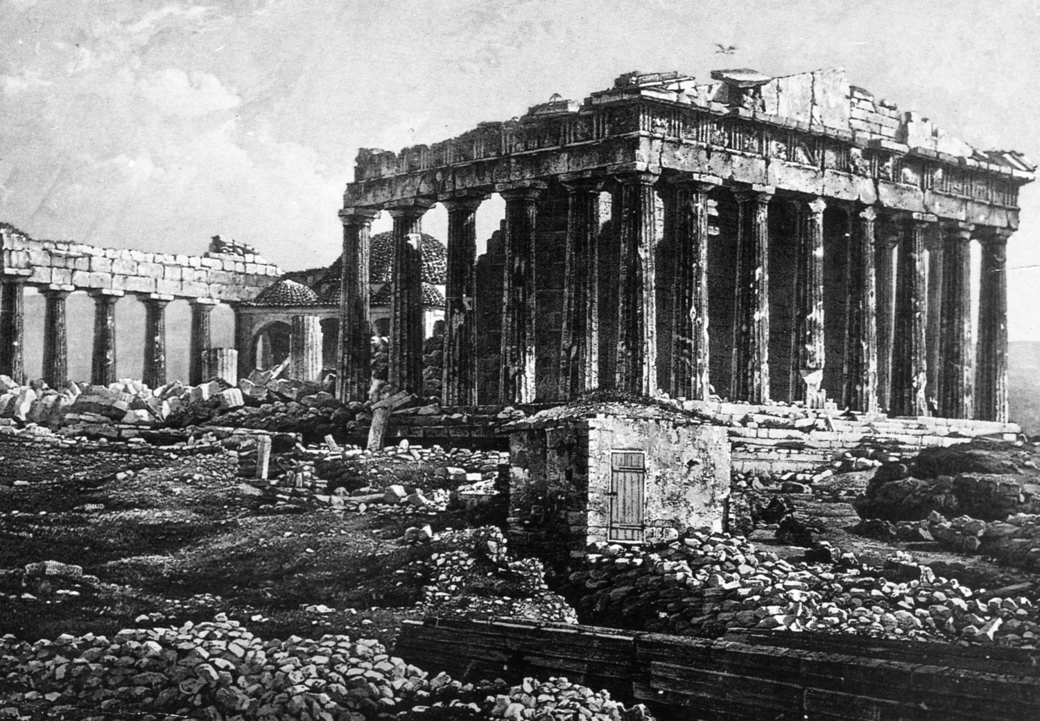 Ο Παρθενώνας κατά τον 19ο αιώνα (εικόνες)