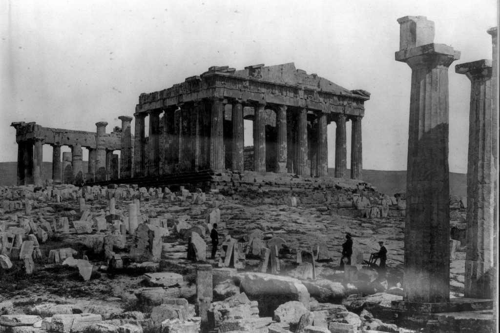 Ο Παρθενώνας κατά τον 19ο αιώνα (εικόνες)