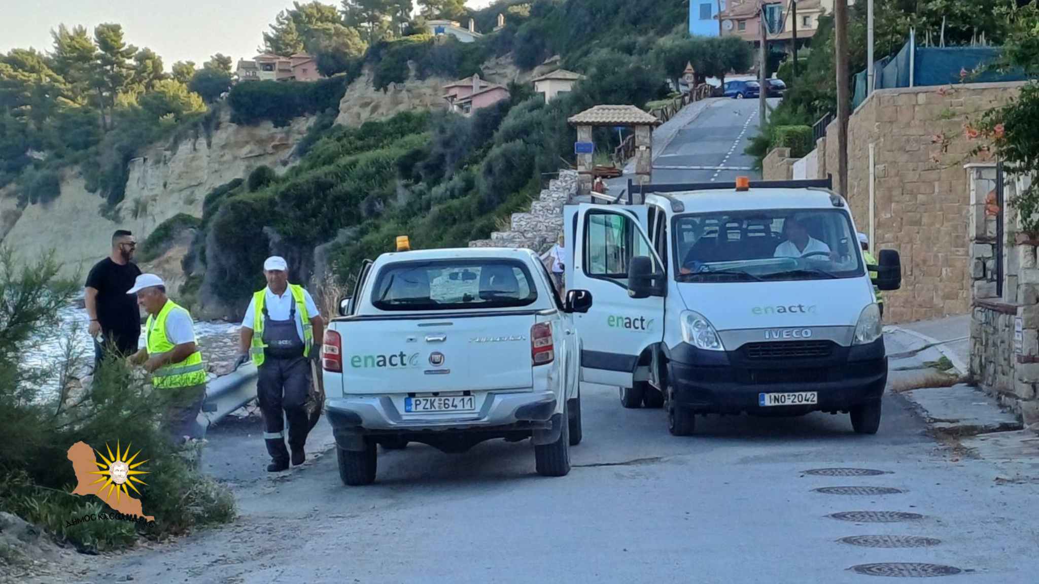 Χαλκιδική: Αφαίρεσαν ομπρέλες και ξαπλώστρες από ακτές στην Κασσάνδρα 2 Απομάκρυνση ομπρελών από τις παραλίες της Κασσάνδρας Χαλκιδικής