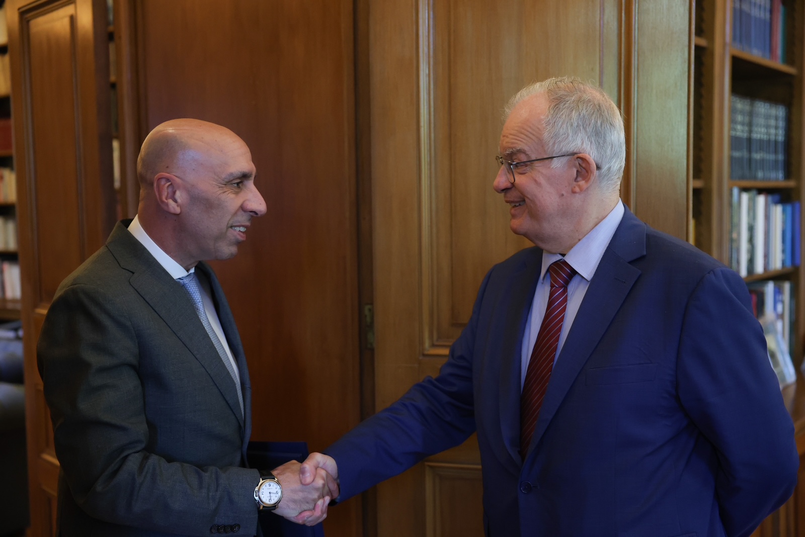 Γιάννης Μπρατάκος: Συνάντηση του Προέδρου του ΕΒΕΑ με τον Πρόεδρο της Δημοκρατίας, Κωνσταντίνο Τασούλα