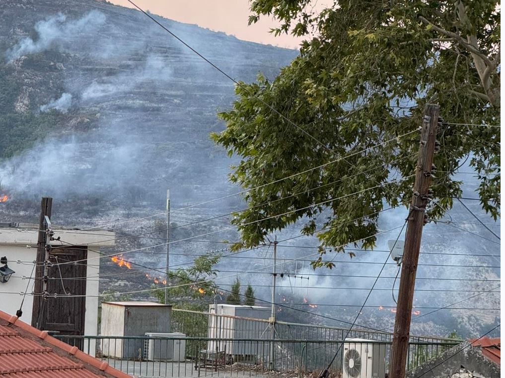 Φωτιά στην Κύπρο
