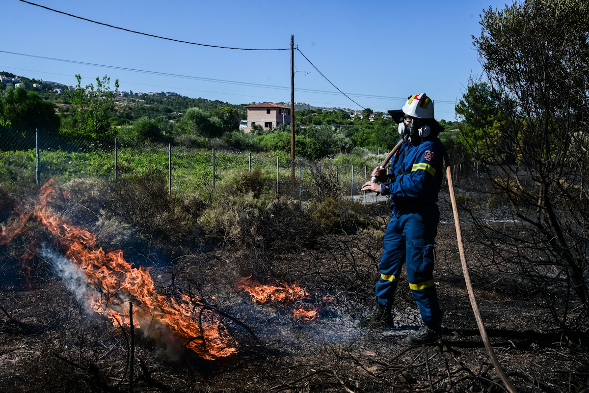 Φωτιά σε Ραφήνα, Πικέρμι, Σπάτα: Σε ολονύχτια ετοιμότητα η Πυροσβεστική, δεν υπάρχει ενεργό μέτωπο 7 Φωτιά στο Πικέρμι