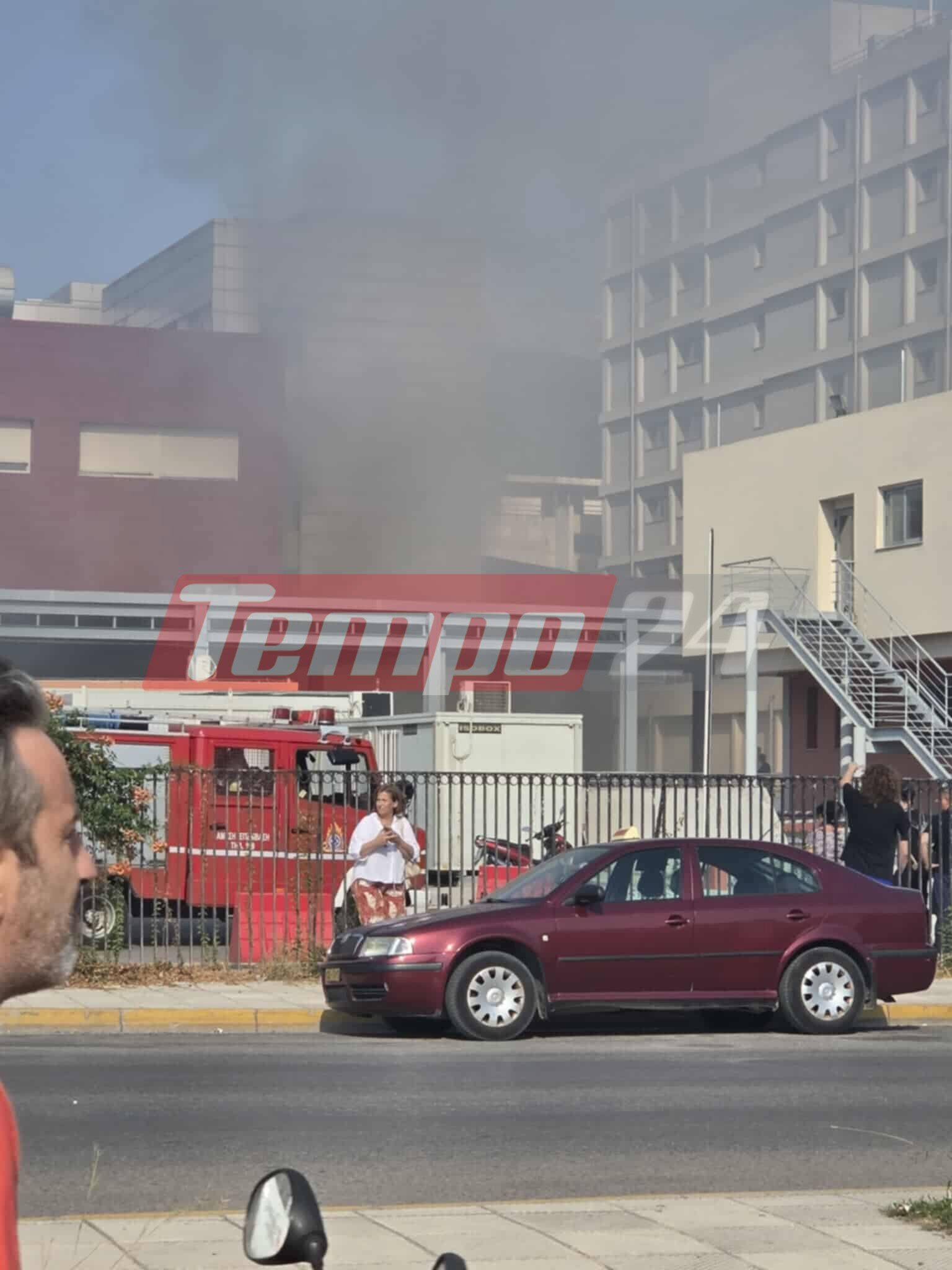 Γεωργιάδης για πυρκαγιά στο νοσοκομείο «Άγιος Ανδρέας» στην Πάτρα: «Κανένας ασθενής σε κίνδυνο, διερευνώνται τα αίτια» – Ειδοποίηση από το 112
