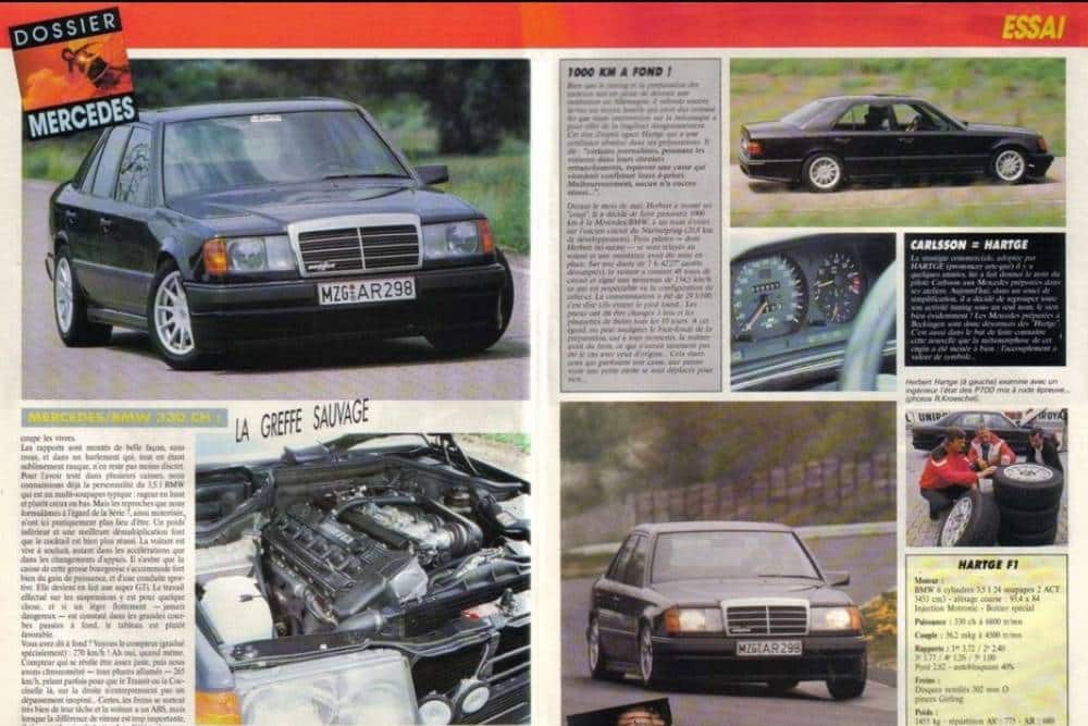 Η ανεπανάληπτη Mercedes W124 με μοτέρ BMW M5