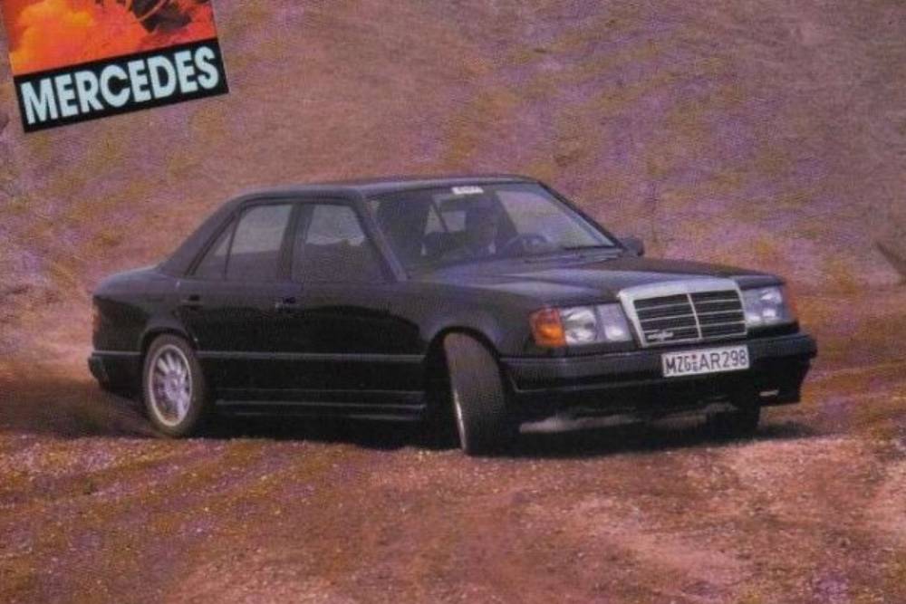 Η ανεπανάληπτη Mercedes W124 με μοτέρ BMW M5