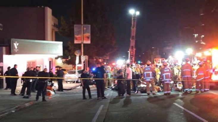 Λος Άντζελες: Στους 30 οι τραυματίες έξω από το κλαμπ – Πώς έγινε το ατύχημα – ΒΙΝΤΕΟ