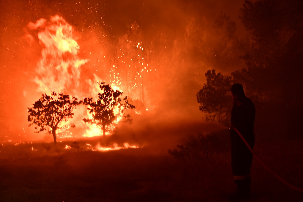 Πυρκαγιά στον Ωρωπό: Φλόγες 30 μέτρων πλησίασαν τον οικισμό Ασπροχωρίου 4 Πυρκαγιά στον Ωρωπό: Φλόγες 30 μέτρων πλησίασαν τον οικισμό Ασπροχωρίου