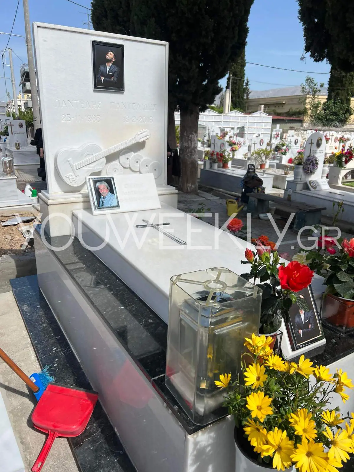 Ο τάφος του Παντελής Παντελίδης σήμερα
