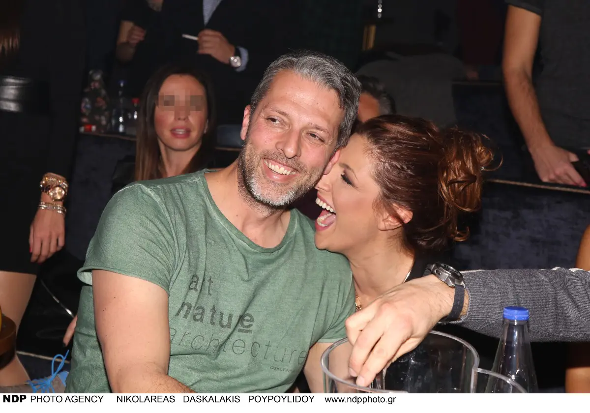 Ο Ανδρέας Καψάλης και Έλενα Παπαρίζου