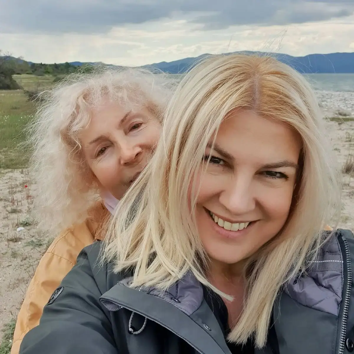 Η Ράνια Θρασκιά με την μητέρα της