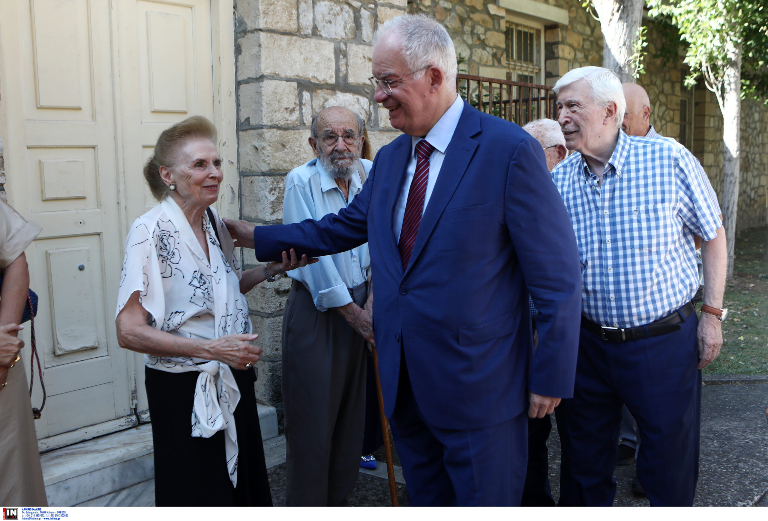 Τασούλας: Απέτισε φόρο τιμής στην προτομή του Σπύρου Μουστακλή στο ΕΑΤ-ΕΣΑ