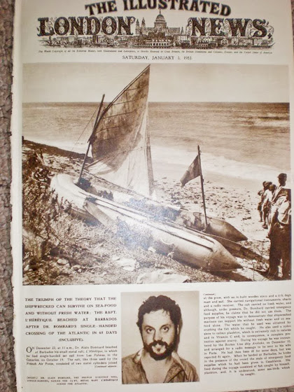 Αλέν Μπομπάρ: Ο τολμηρός ναυαγός – Ένας θαρραλέος άνδρας (βίντεο)