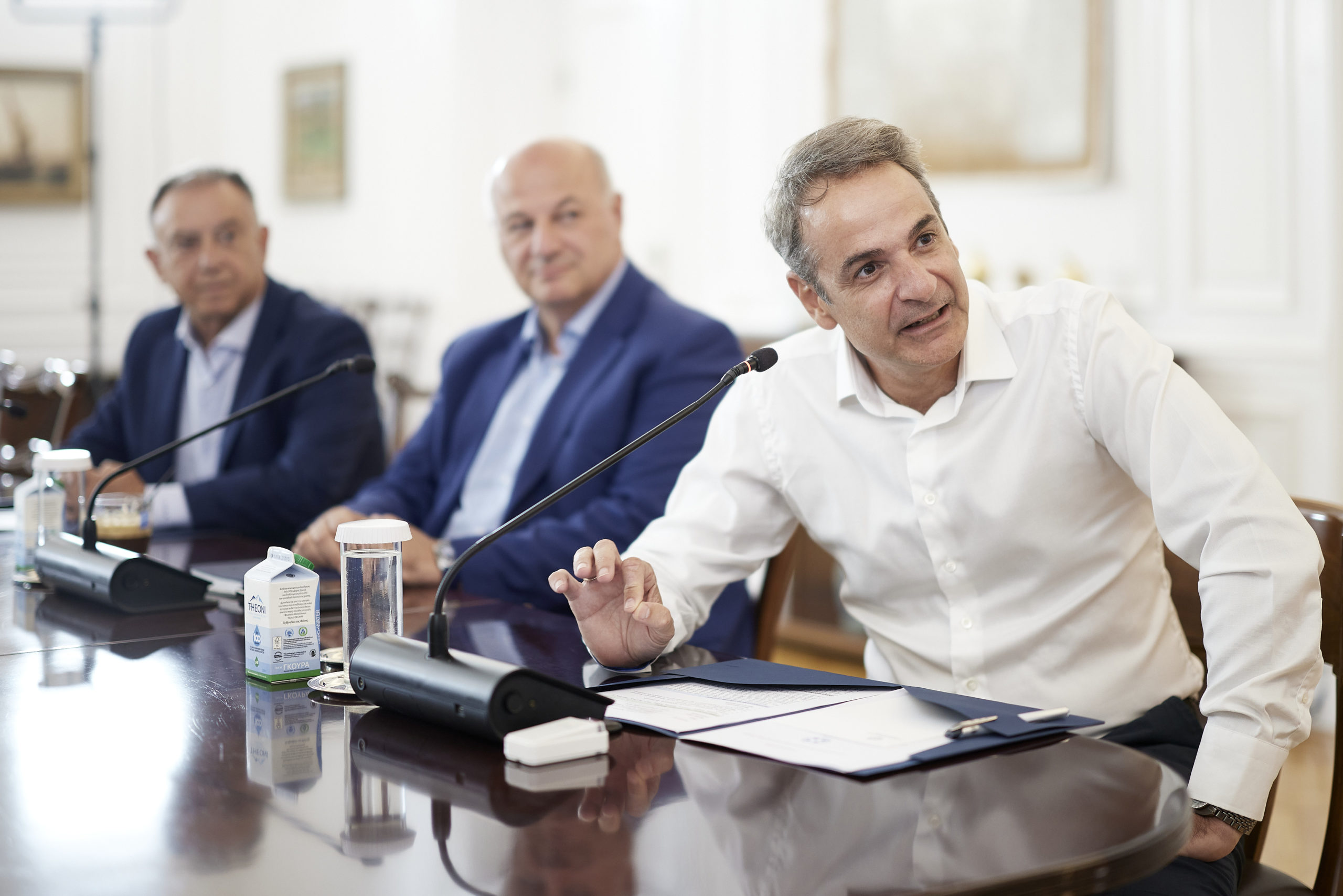 Κυριάκος Μητσοτάκης: Πραγματοποίησε τηλεδιάσκεψη με τον Δήμαρχο Αμοργού και τον Αλιευτικό Σύλλογο του νησιού
