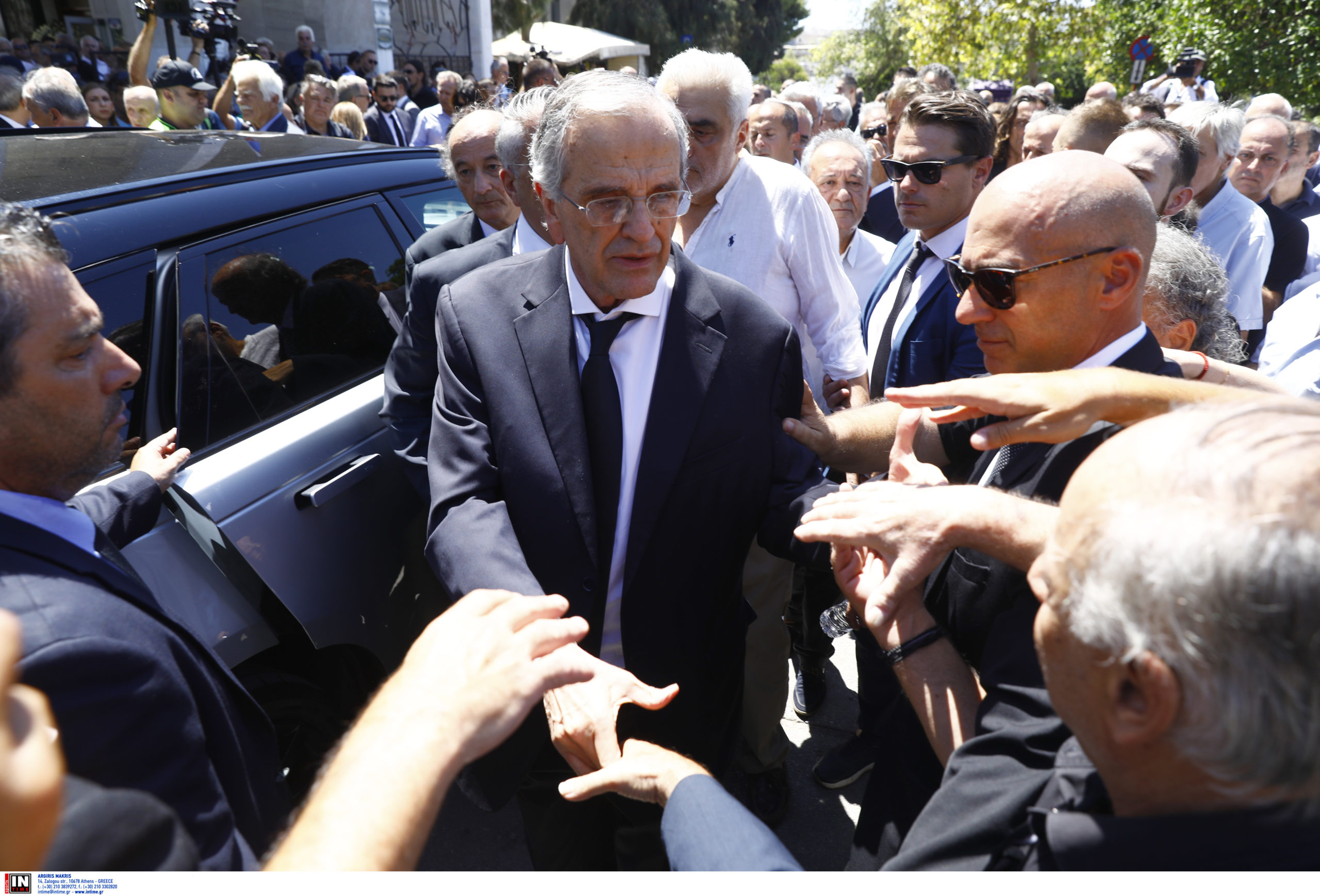 κηδεία Σαμαρά, Λένα
