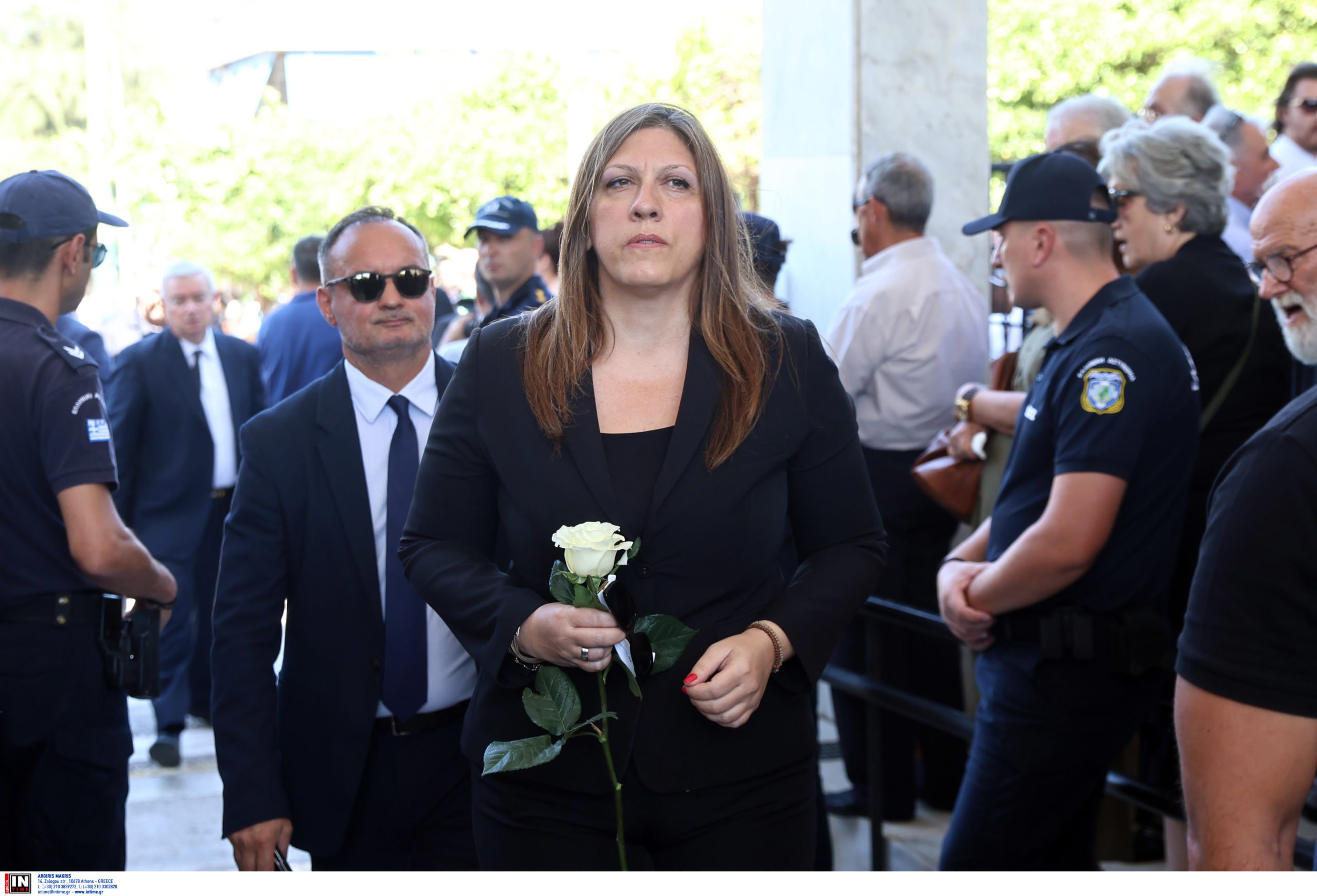 Κωνσταντοπούλου- κηδεία Σαμαρά