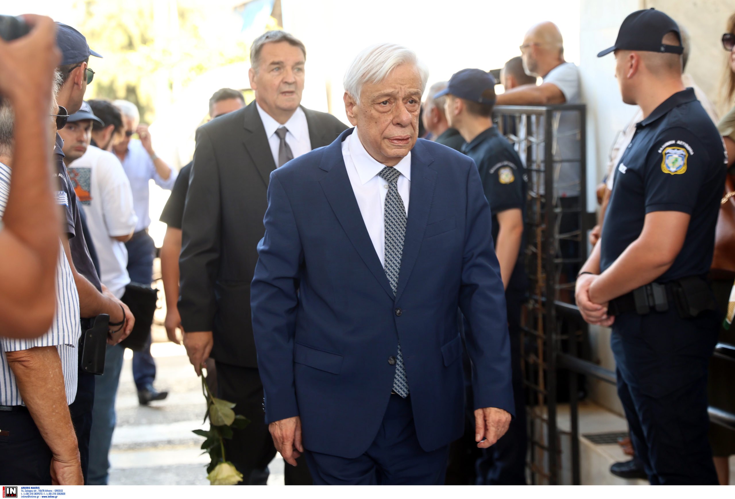 Κηδεία Λένας Σαμαρά- Παυλόπουλος