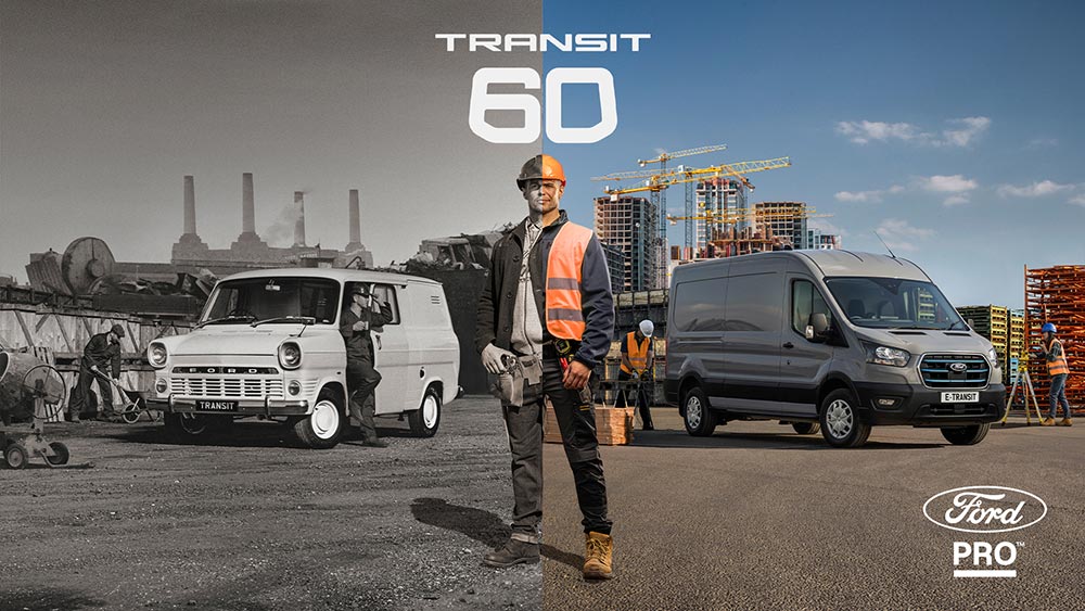 Το Ford Transit γιορτάζει 60 χρόνια σήμερα! Ευχές!