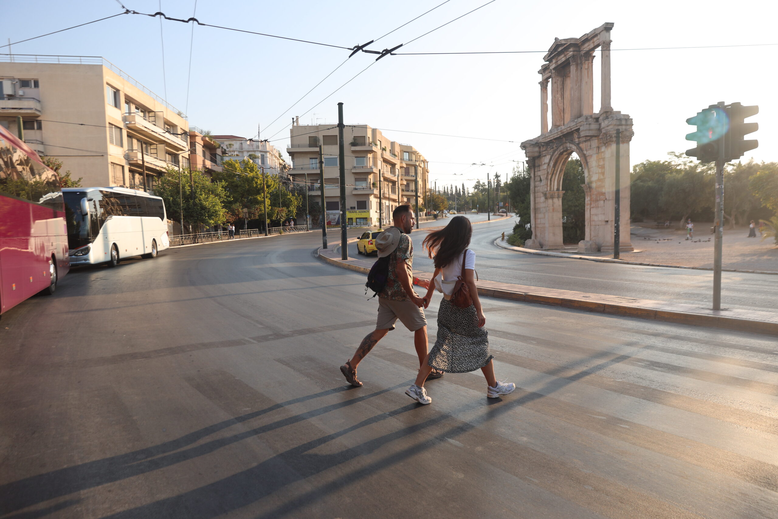 Τουρίστες στην Αθήνα
