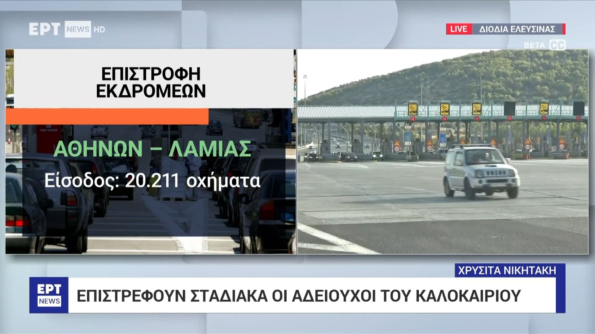 Επιστρέφουν σταδιακά οι αδειούχοι του καλοκαιριού