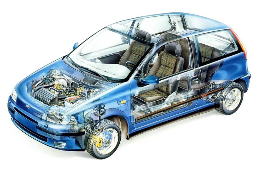 Η ξεχωριστή ιδιότητα του αρχικού Fiat Punto