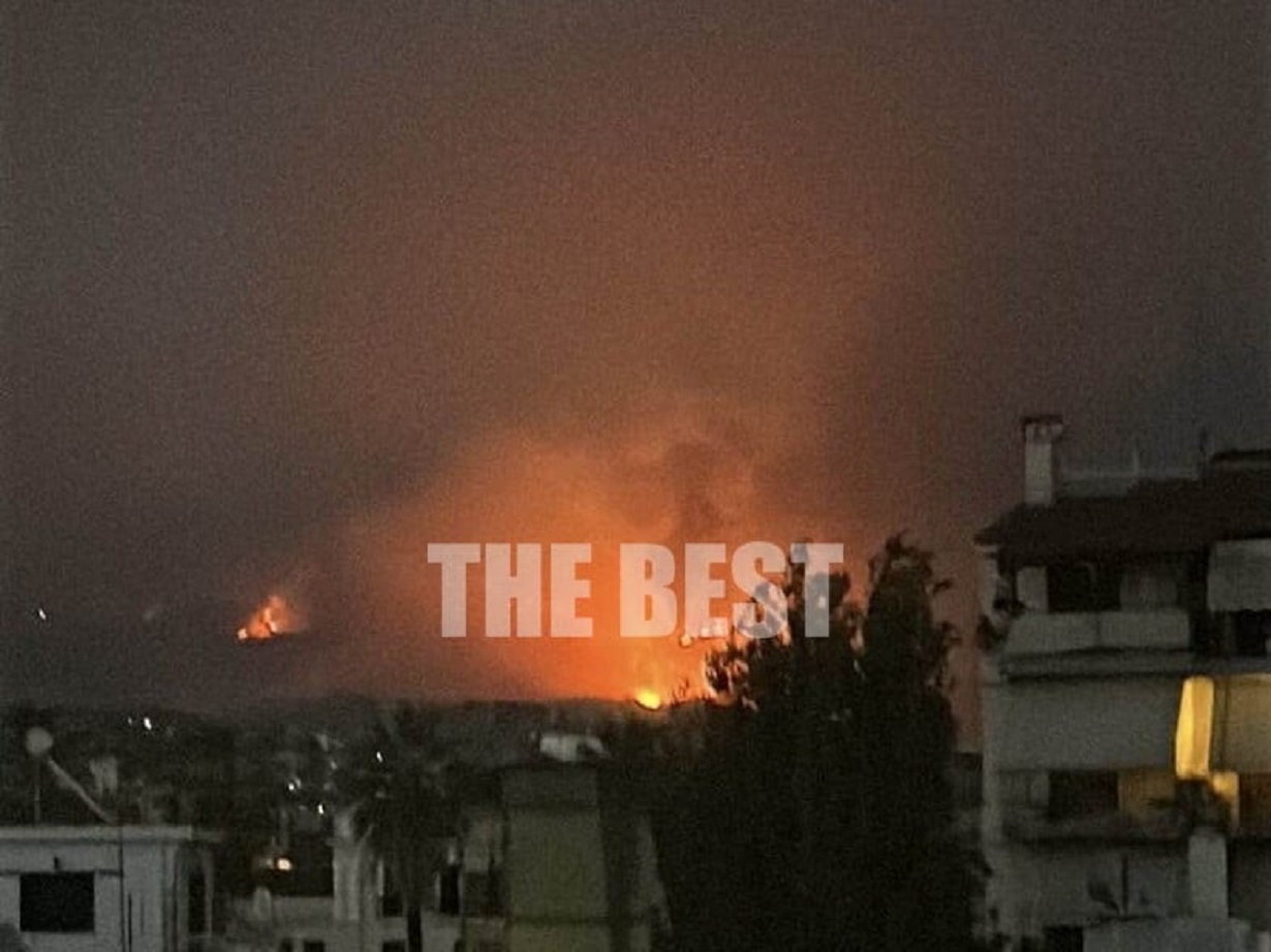 Φωτιά στην Πάτρα