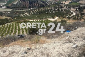 Ηράκλειο: 87χρονος έχασε τη ζωή του σε τροχαίο – «Πήδηξε», χτύπησε στο τσιμέντο με το μπροστινό μέρος, κατέστρεψε και έσπασε μια ελιά»