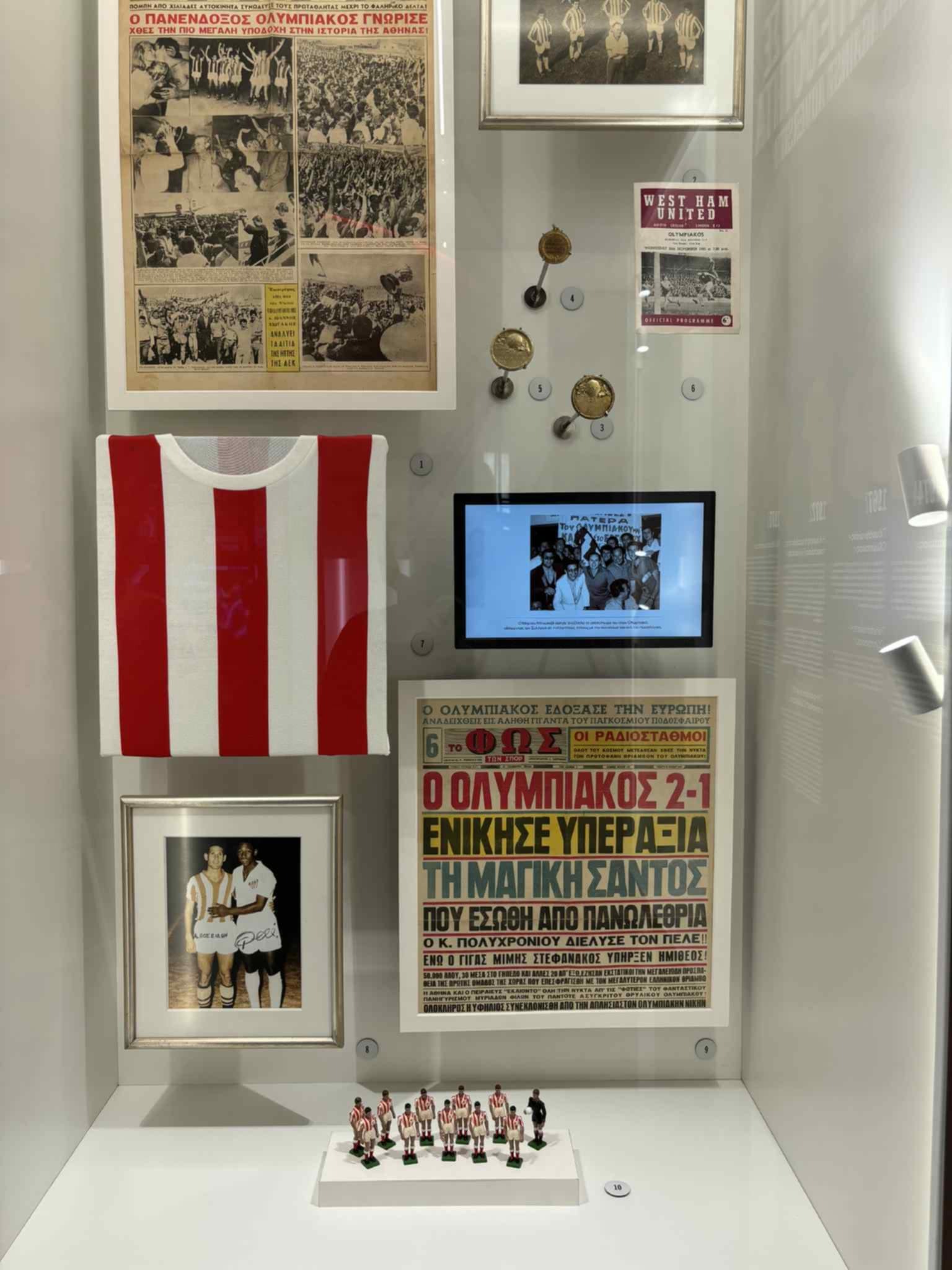 Το υπερσύγχρονο μουσείο του Ολυμπιακού υποδέχεται το κοινό: Ανακαλύψτε εικόνες από το εσωτερικό του