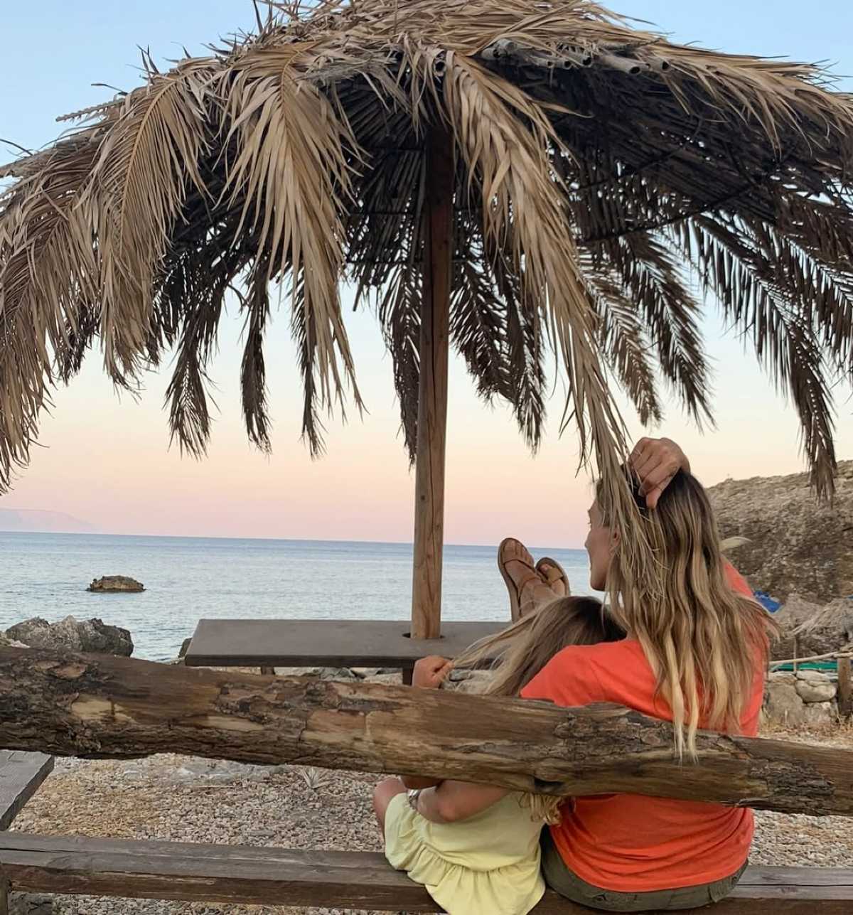 Η Ζέτα Δούκα και η κόρη της