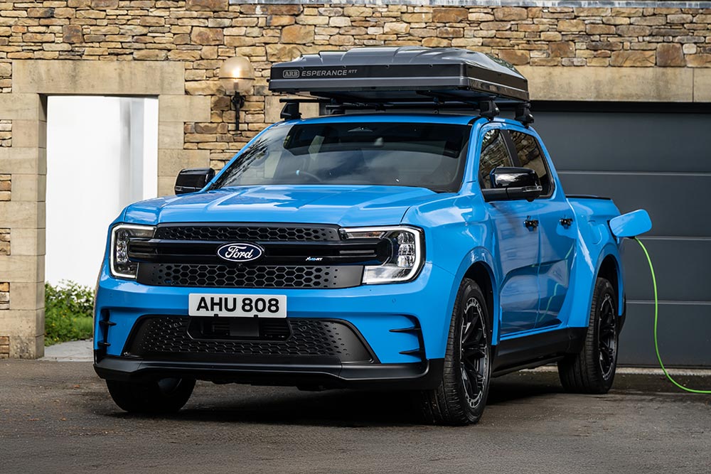 Εκσυγχρονισμένο Ford Ranger MS-RT PHEV για μεταφορές και ράλι
