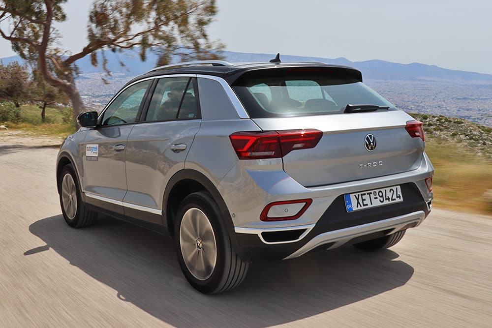 VW T-Roc 1.5 TSI rear
