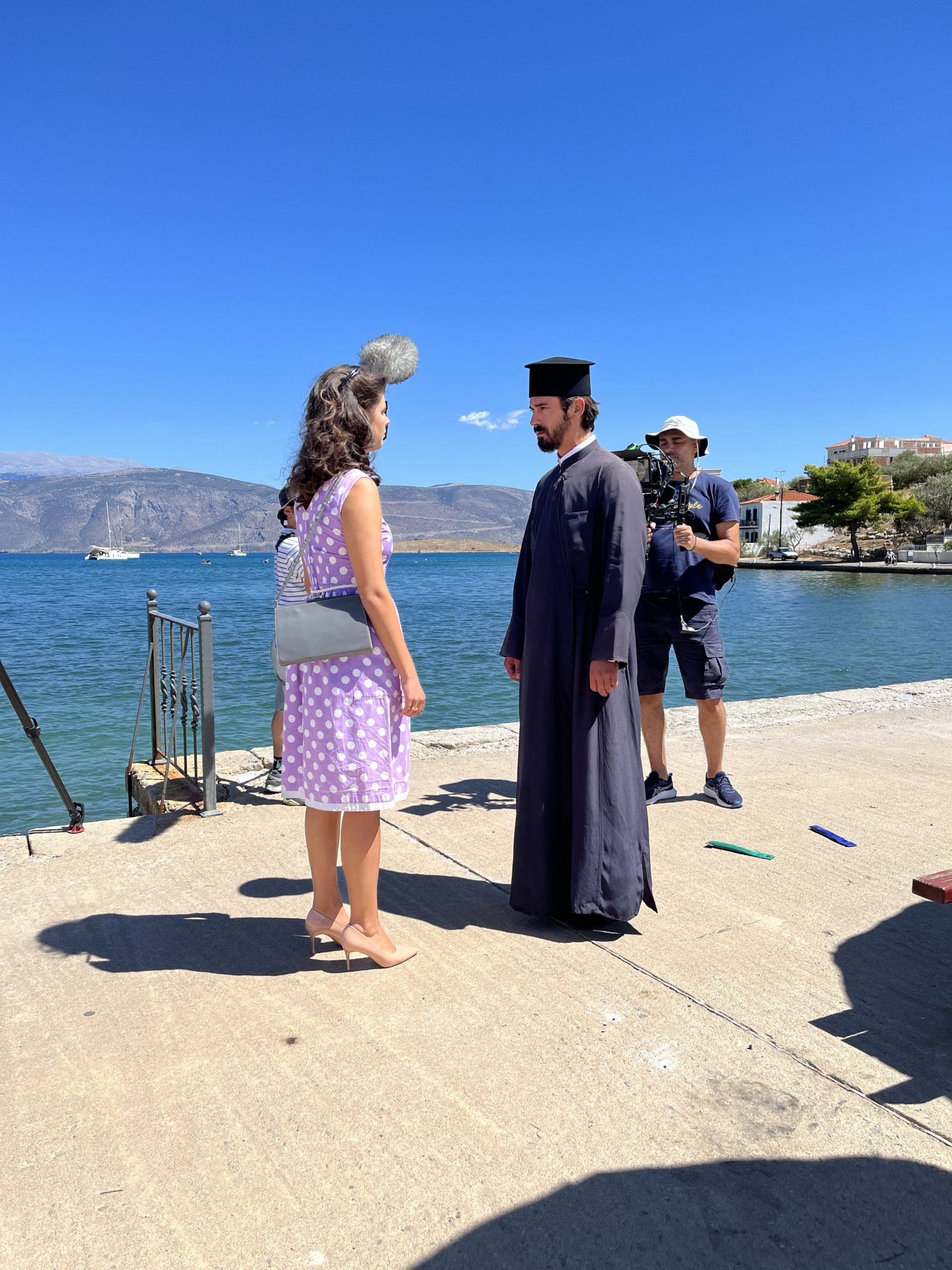Άγιος έρωτας: Συνεχίζονται τα γυρίσματα στο μαγευτικό Γαλαξίδι