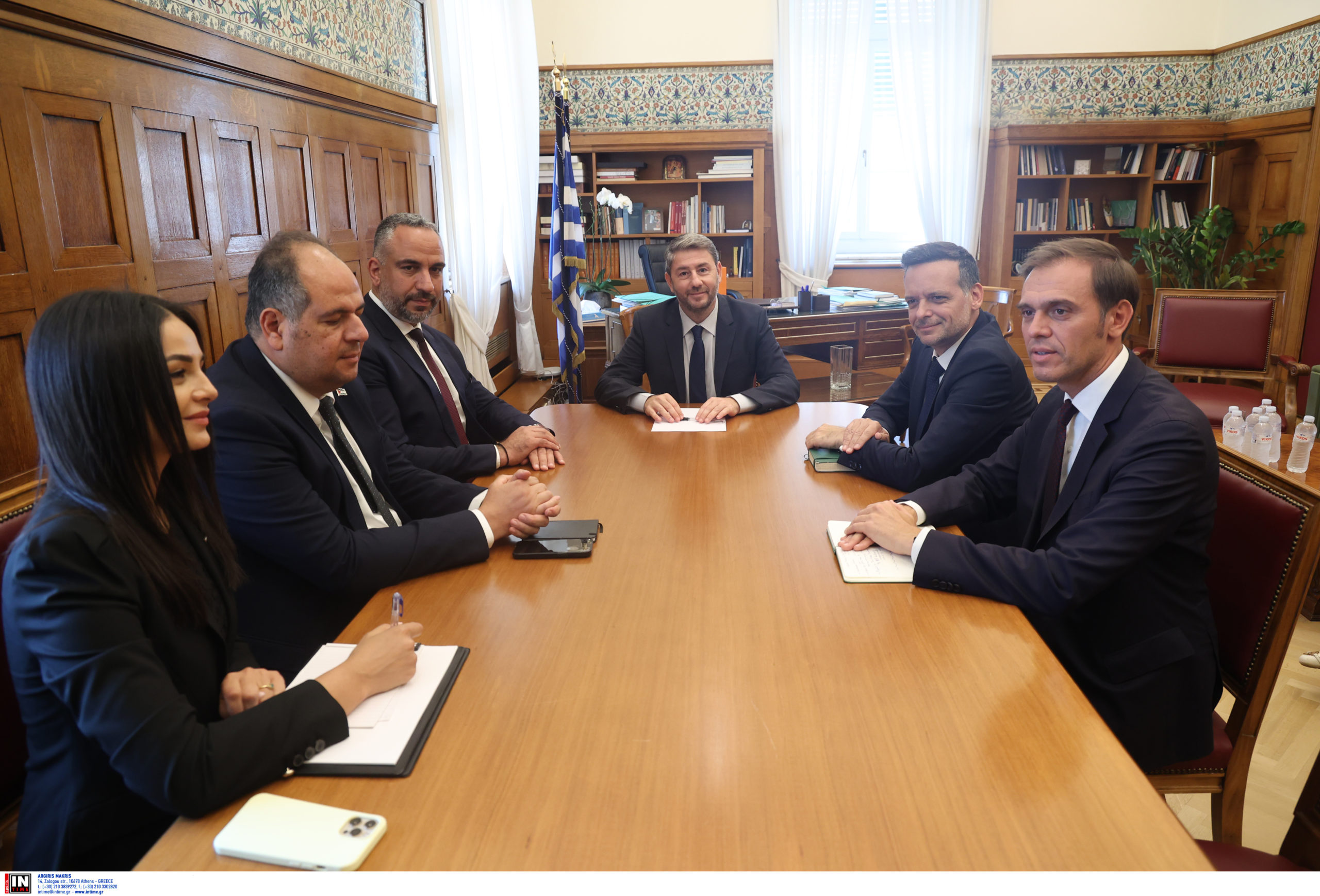 Ανδρουλάκης μετά τη συνάντηση με τον δήμαρχο Βηθλεέμ: Άμεση προτεραιότητα για το ΠΑΣΟΚ η διακοπή της εθνοκάθαρσης στη Γάζα