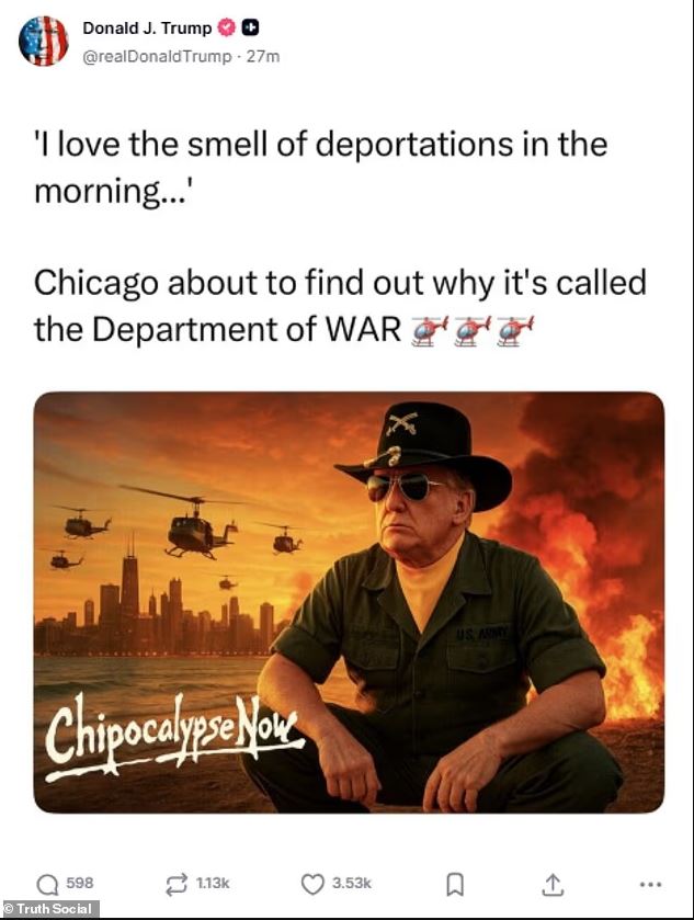 Ντόναλντ Τραμπ: Το meme για την Chipocalypse – «Λατρεύω το άρωμα των απελάσεων το πρωί»