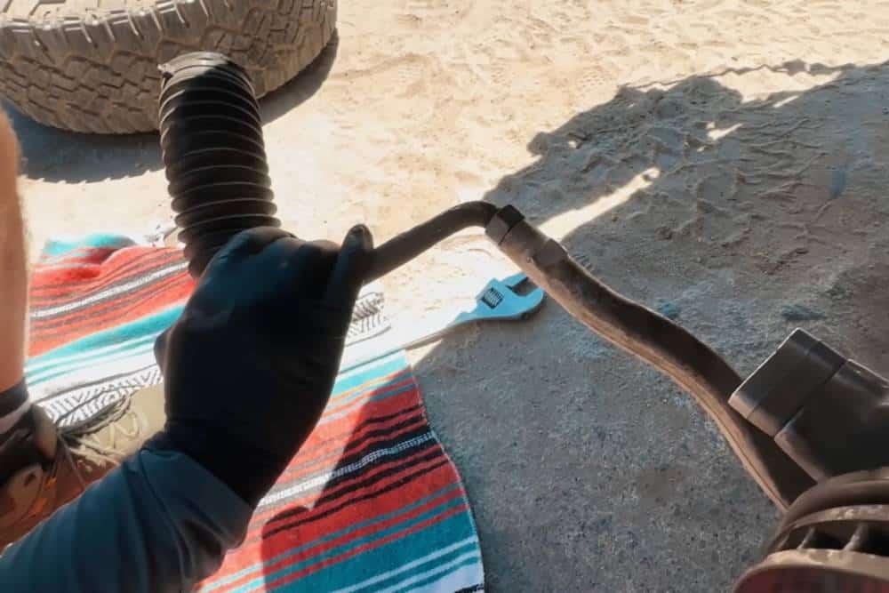 cybertruck off road broken suspension 03