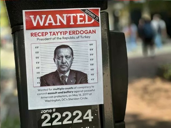 ΗΠΑ, Ουάσινγκτον, Ερντογάν, καταζητούμενος