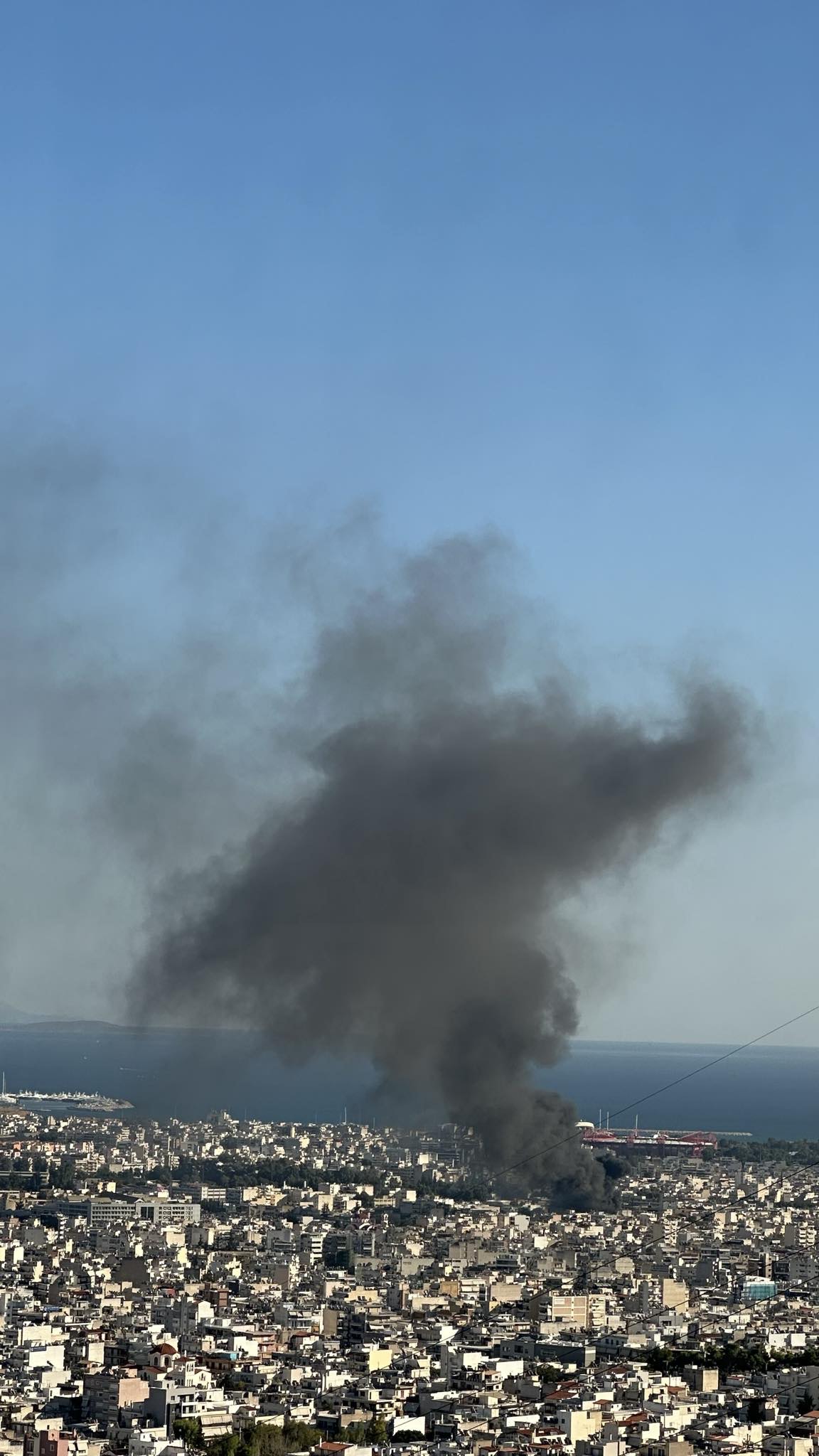 Η φωτιά στο Ρέντη