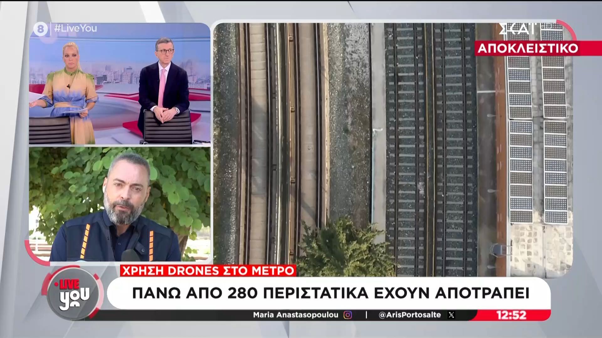 Γ. Κεσκινίδης – Δ/ντής Ασφάλειας ΣΤΑΣΥ: «Έχουμε εντοπίσει νευρικές κινήσεις από άτομα και παρεμβαίνει η Αστυνομία»