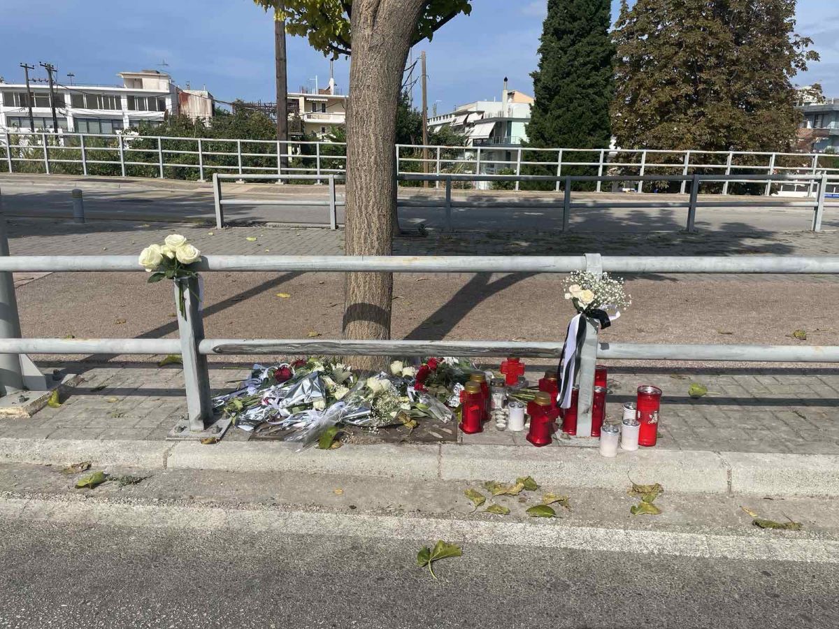 Το σημείο του τροχαίου στην Ηγουμενίτσα