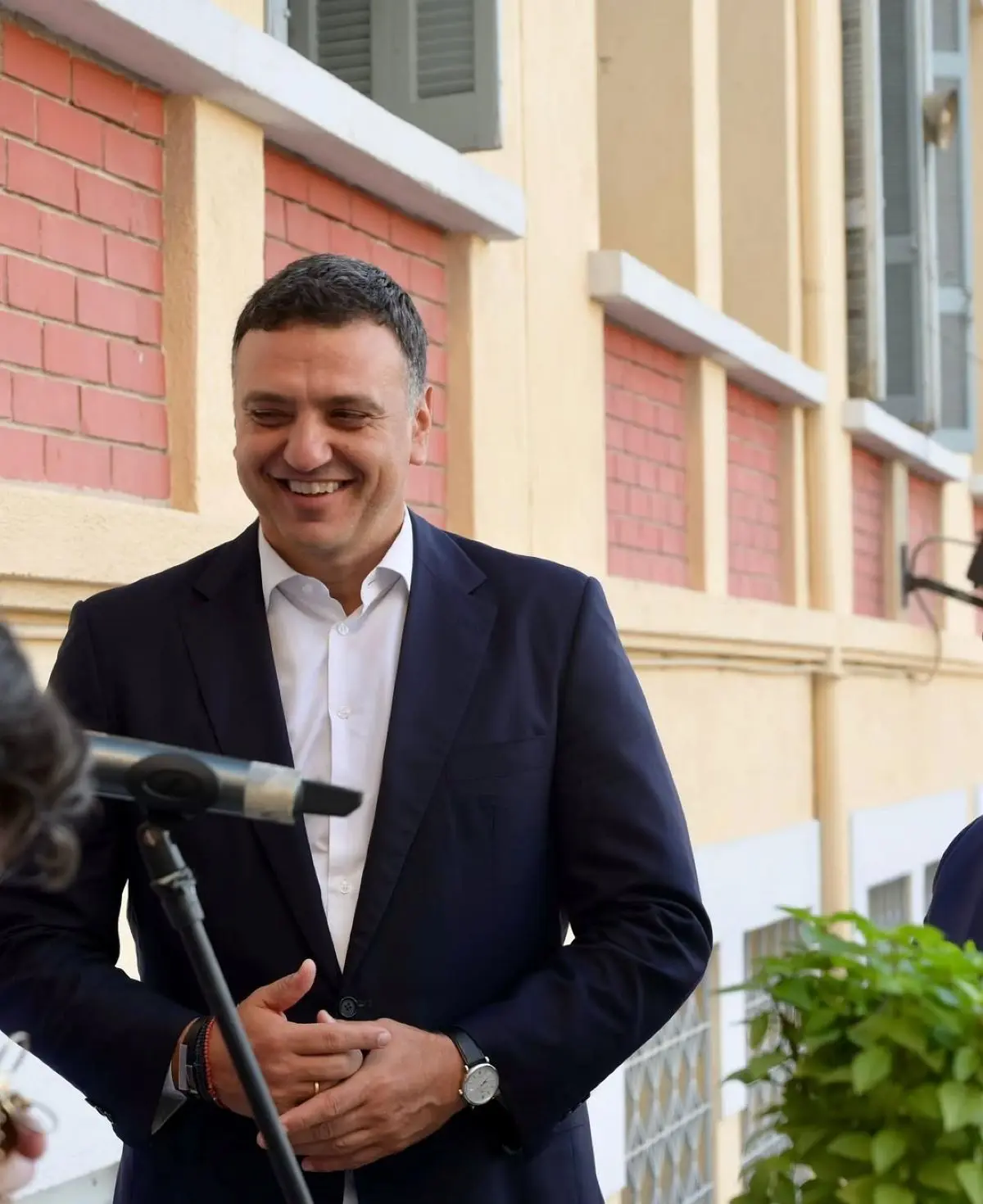 Ο Βασίλειος Κικίλιας στον αγιασμό